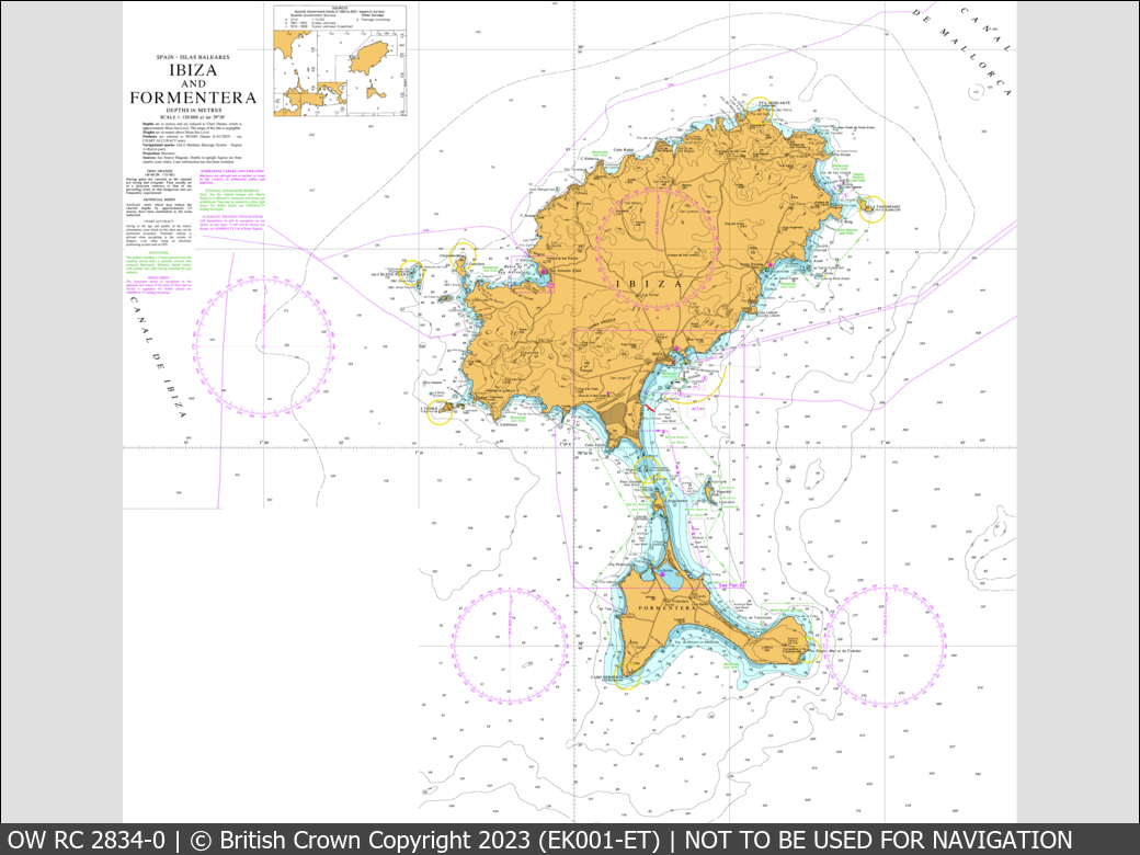 UKHO Raster Chart 2834