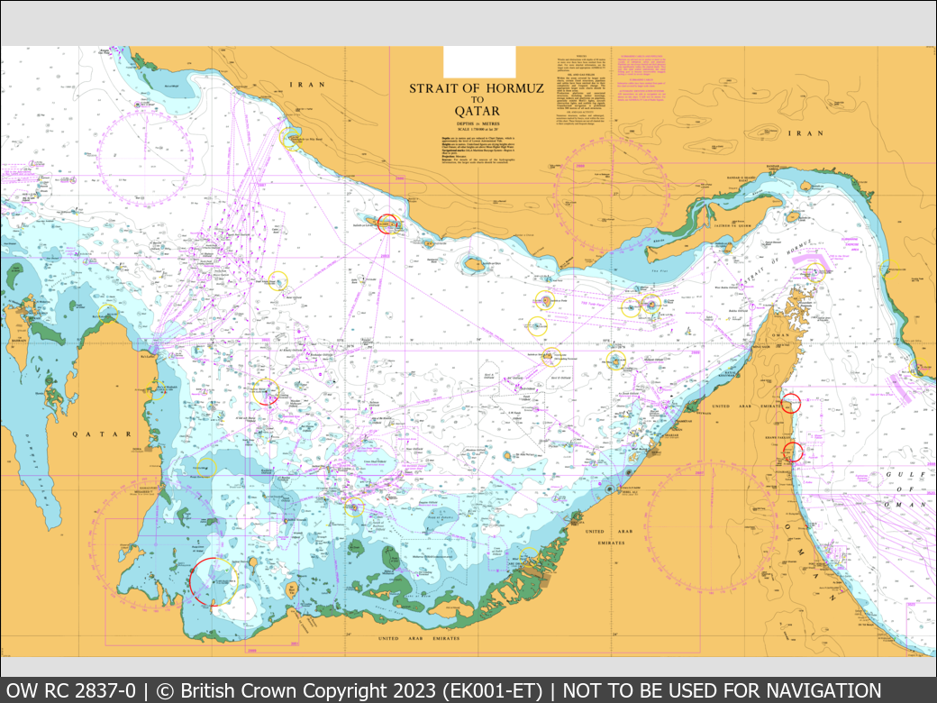 UKHO Raster Chart 2837