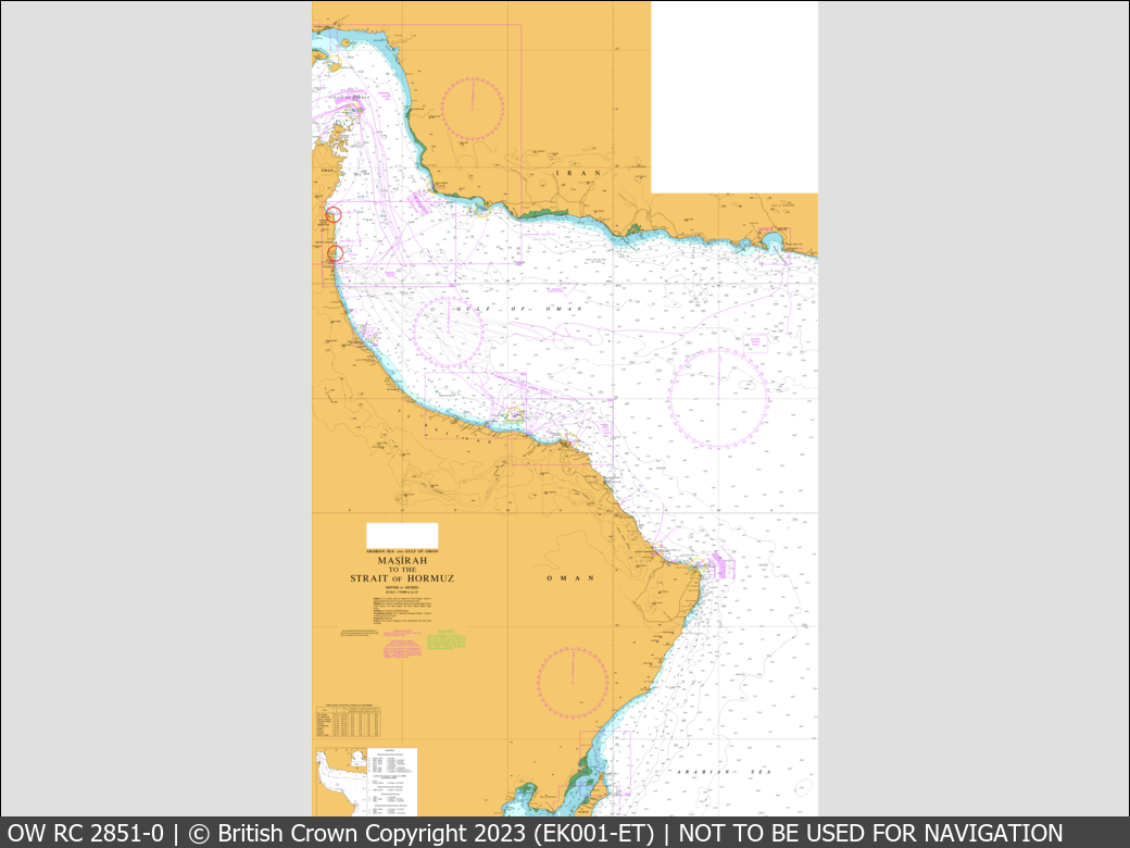 UKHO Raster Chart 2851