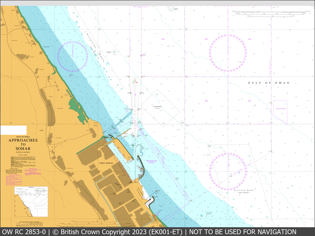 UKHO Raster Chart 2853