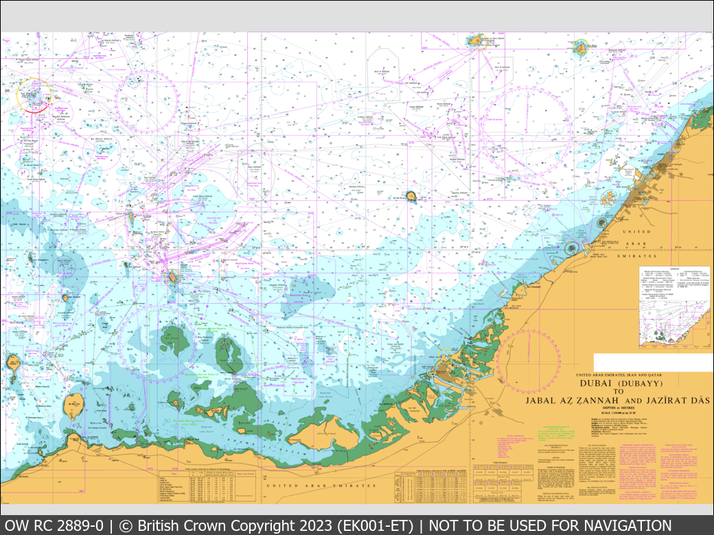 UKHO Raster Chart 2889