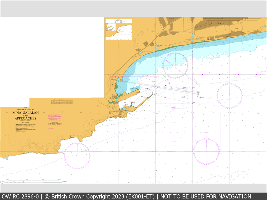 UKHO Raster Chart 2896