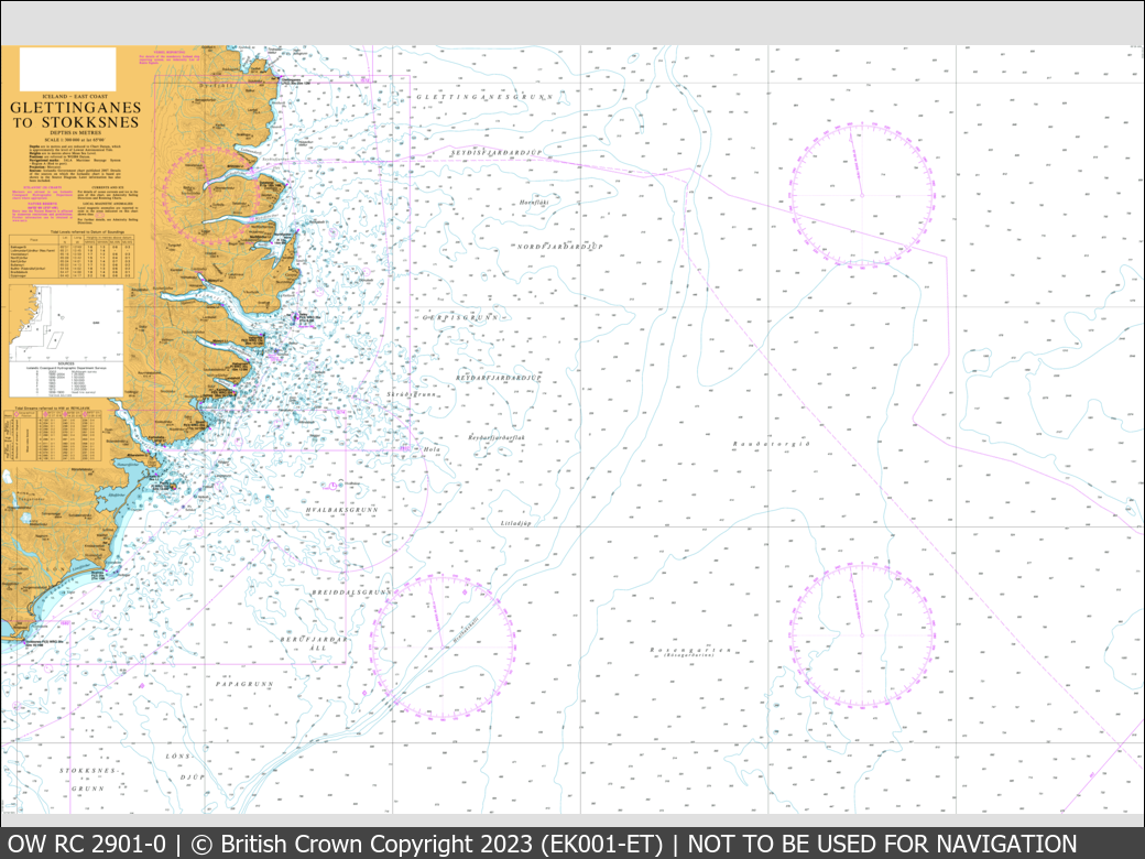 UKHO Raster Chart 2901