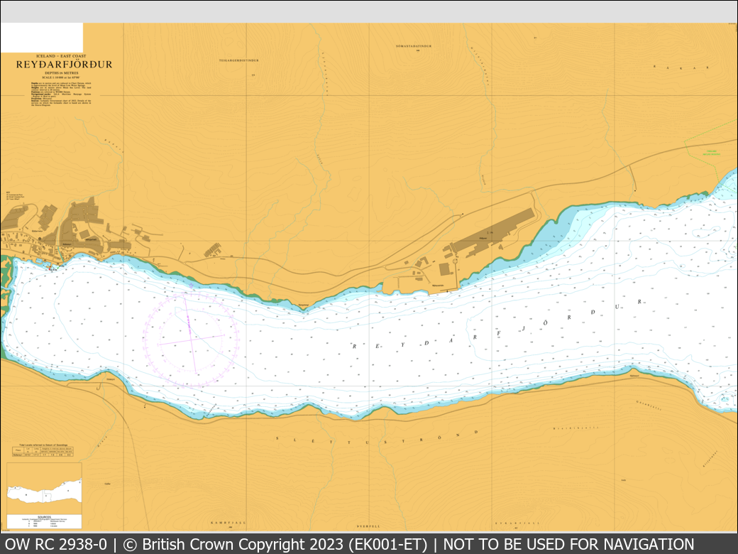 UKHO Raster Chart 2938