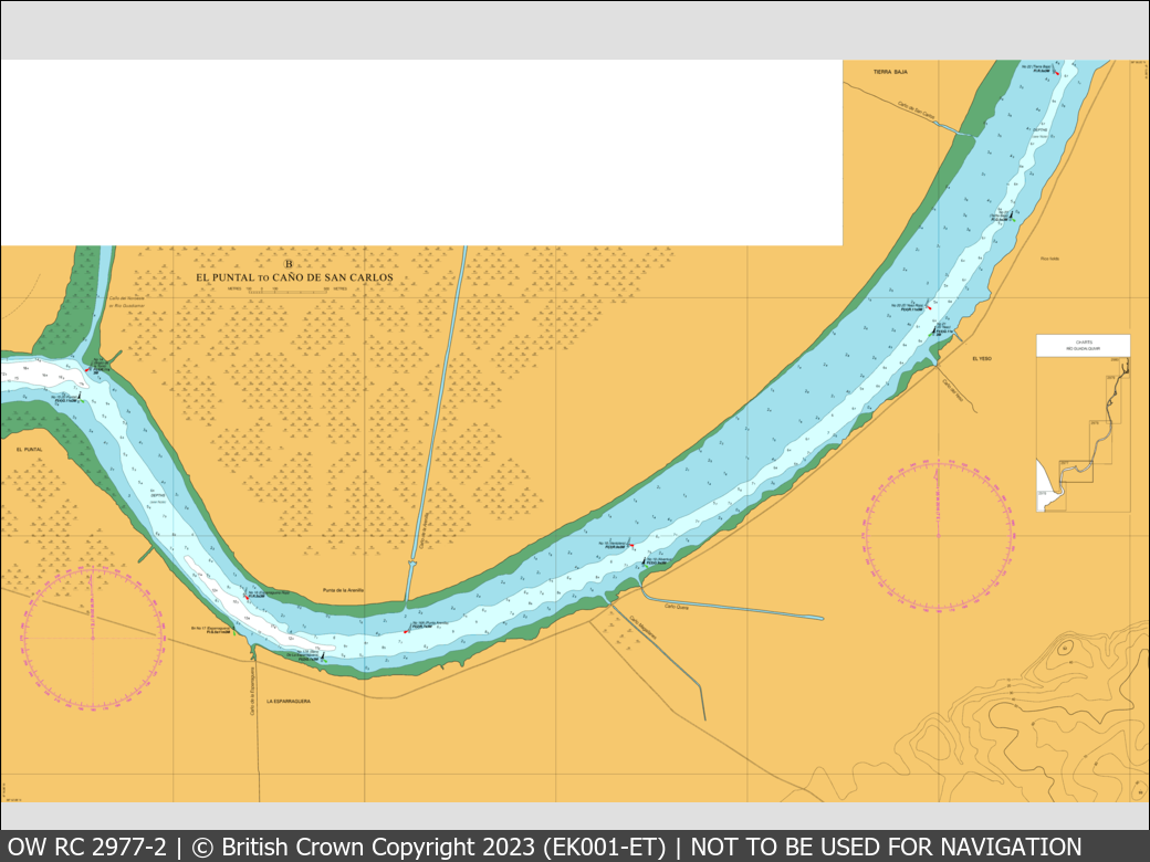 OceanWise Raster Chart 2977 panels