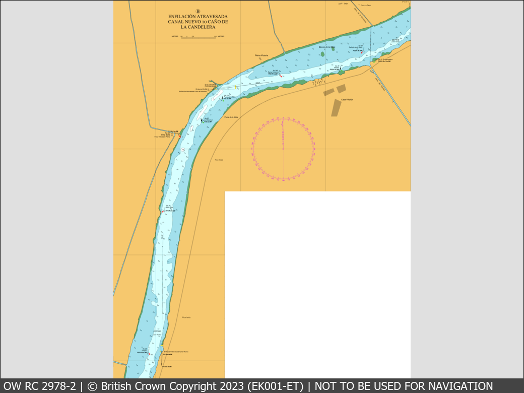 OceanWise Raster Chart 2978 panels