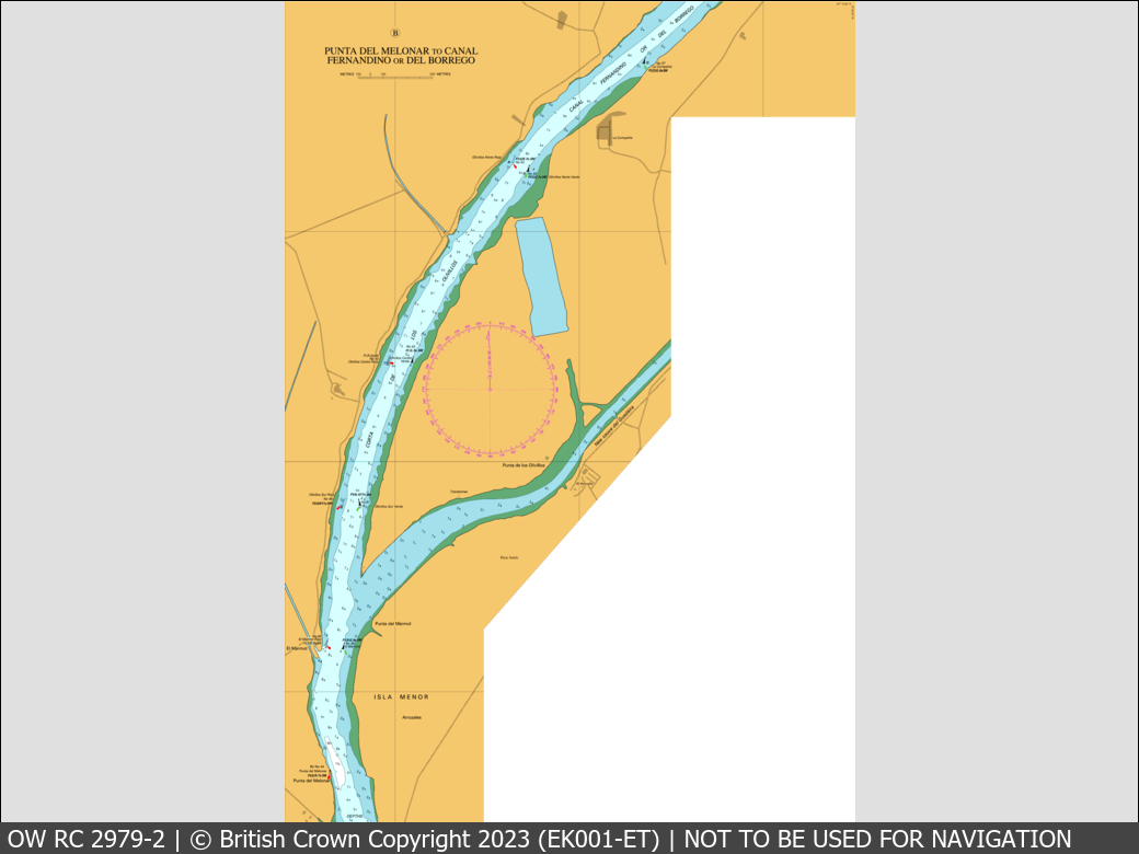 OceanWise Raster Chart 2979 panels