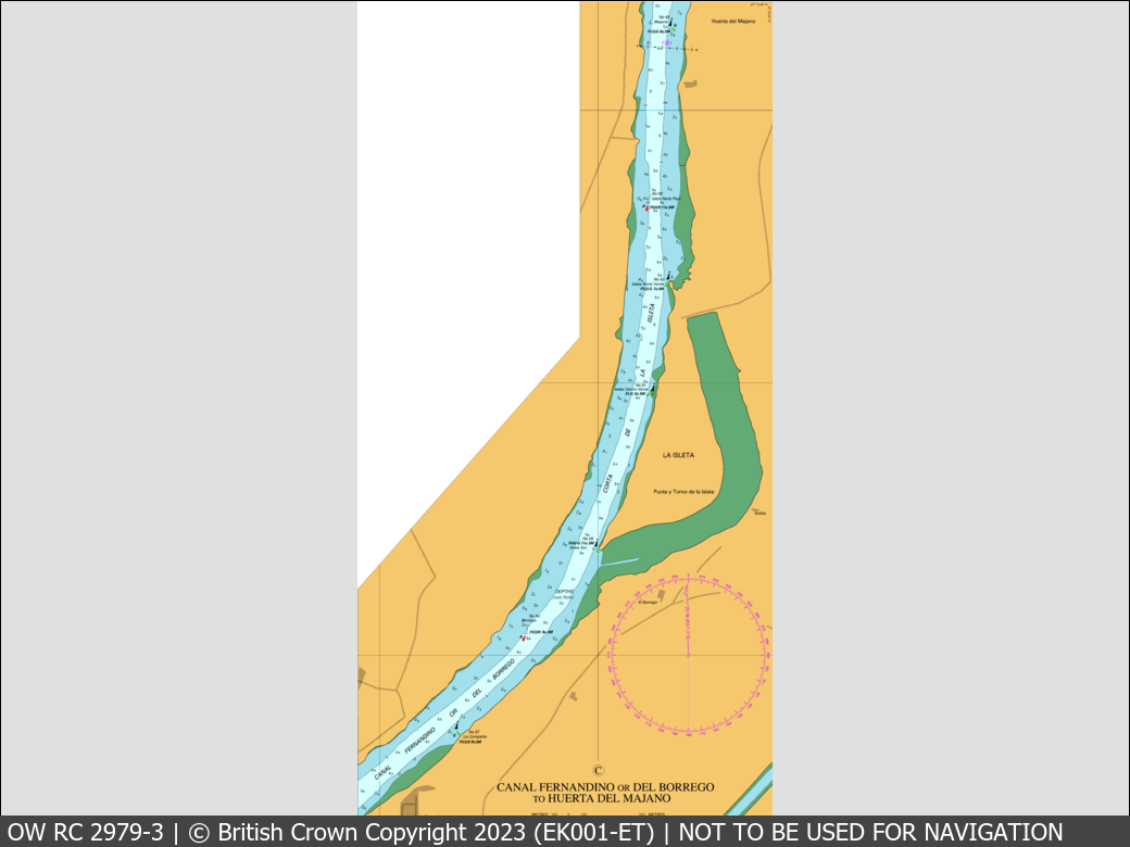 OceanWise Raster Chart 2979 panels