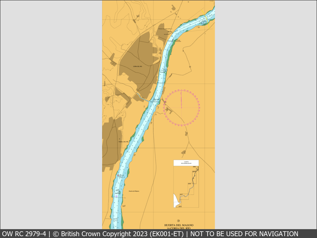 OceanWise Raster Chart 2979 panels