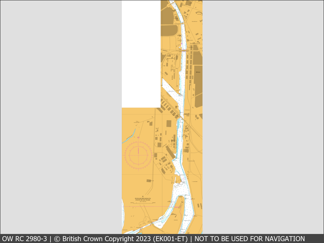 OceanWise Raster Chart 2980 panels