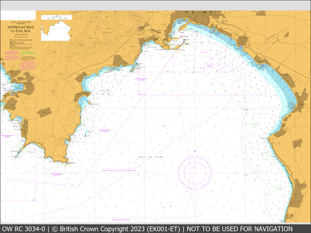 UKHO Raster Chart 3034