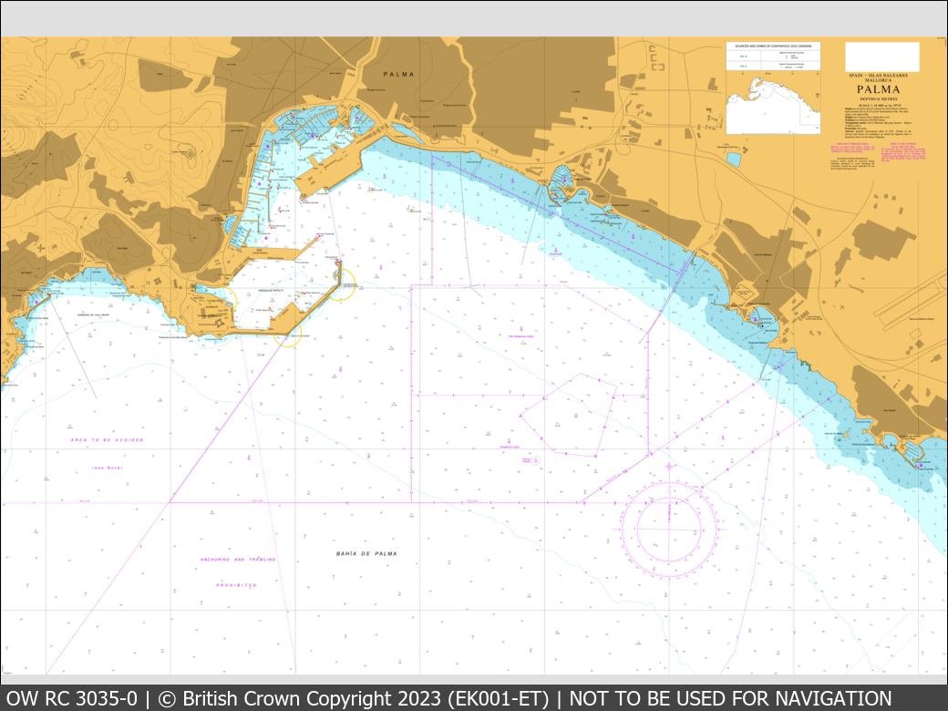 UKHO Raster Chart 3035