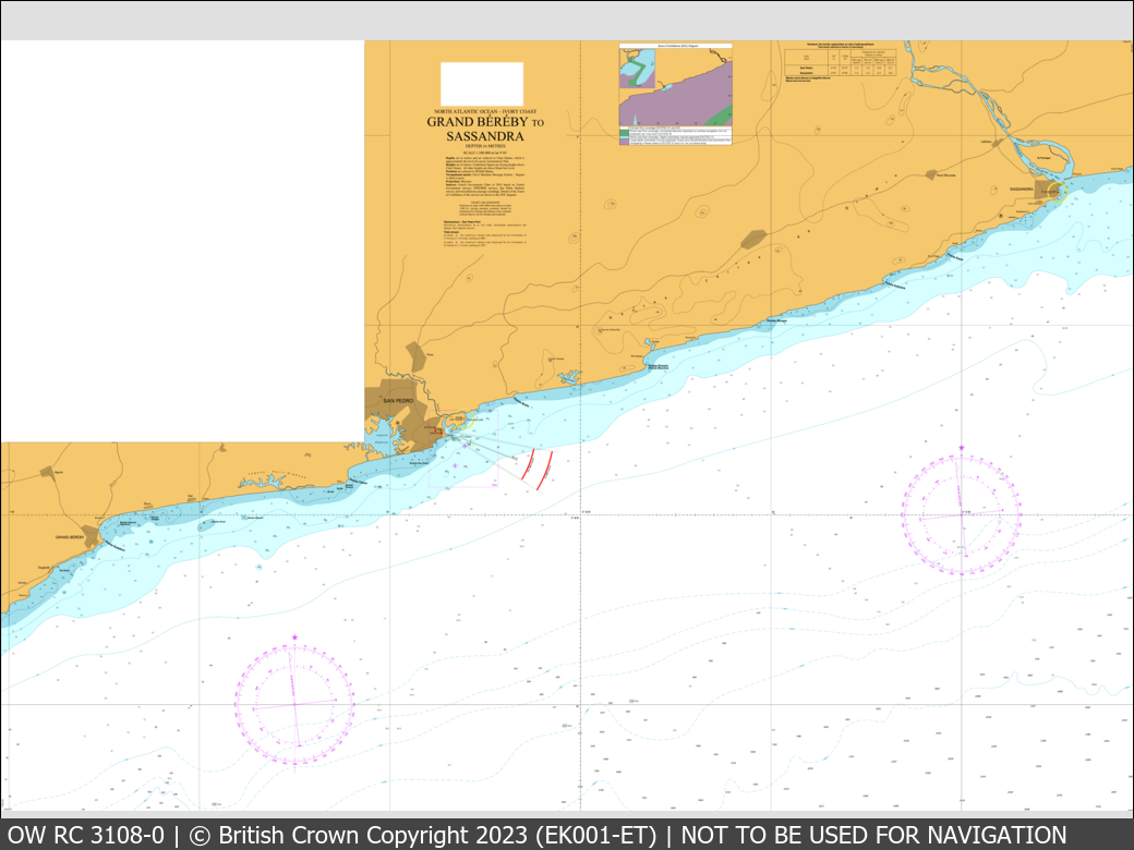 UKHO Raster Chart 3108