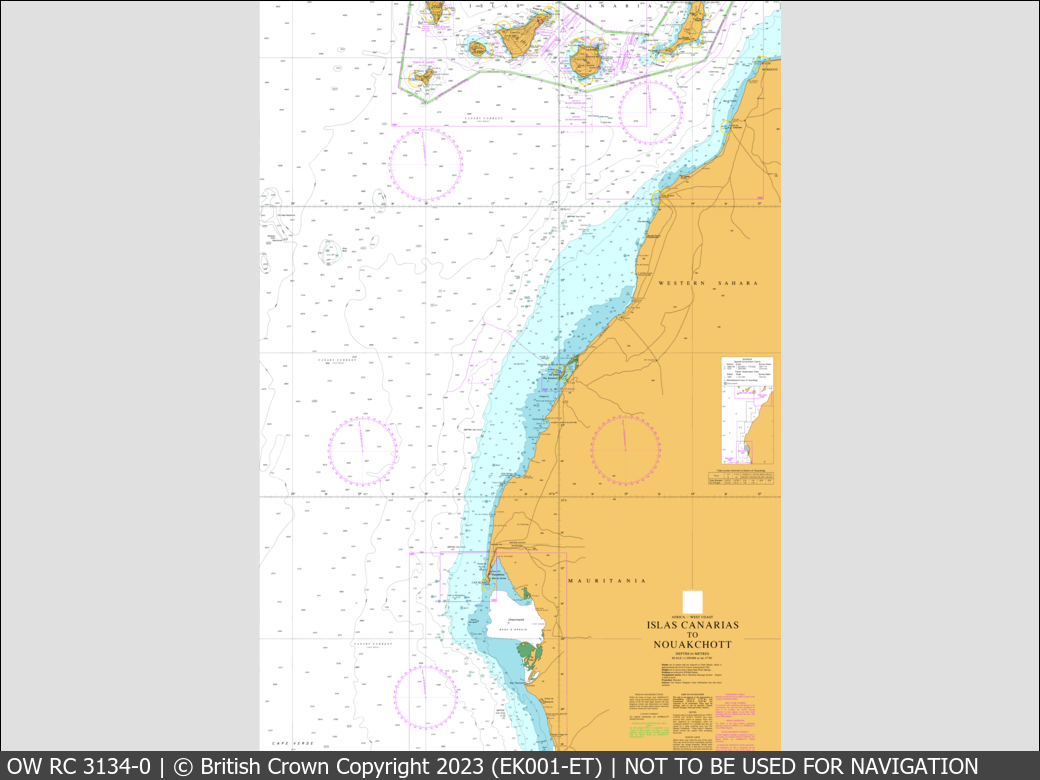 UKHO Raster Chart 3134