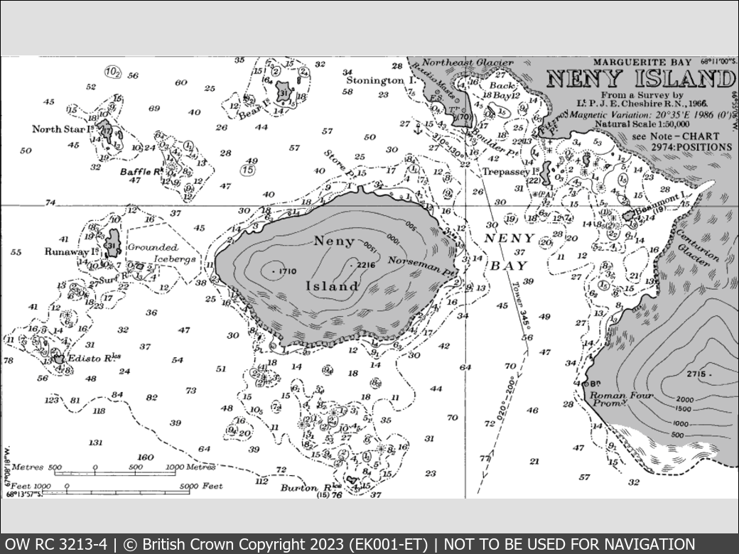 OceanWise Raster Chart 3213 panels