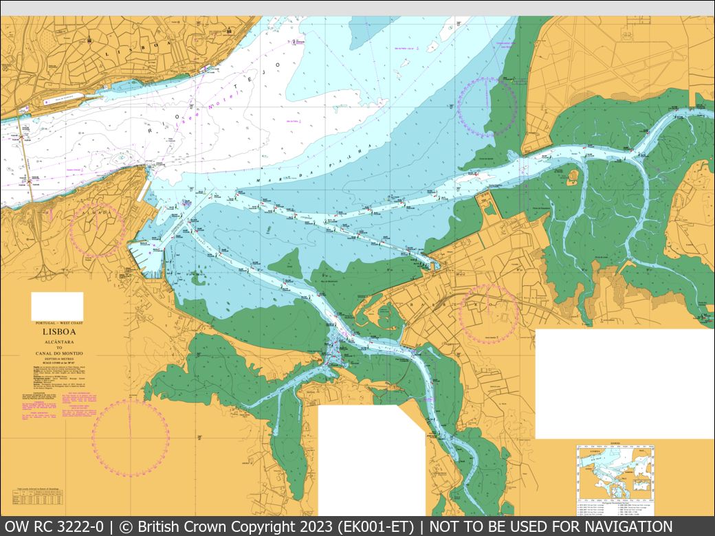 UKHO Raster Chart 3222