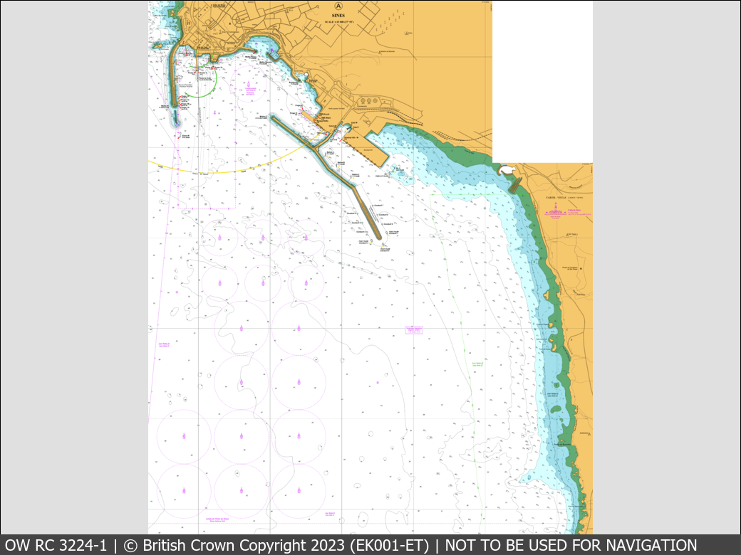 OceanWise Raster Chart 3224 panels