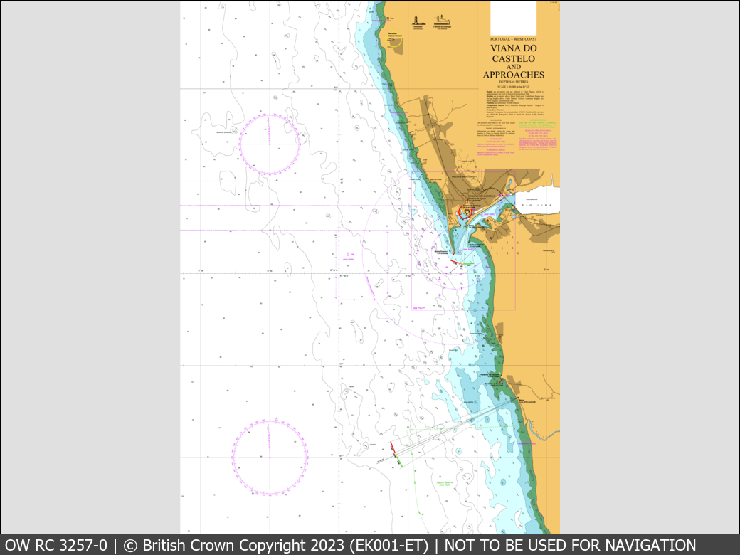 UKHO Raster Chart 3257