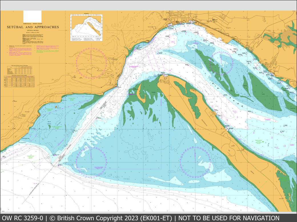 UKHO Raster Chart 3259