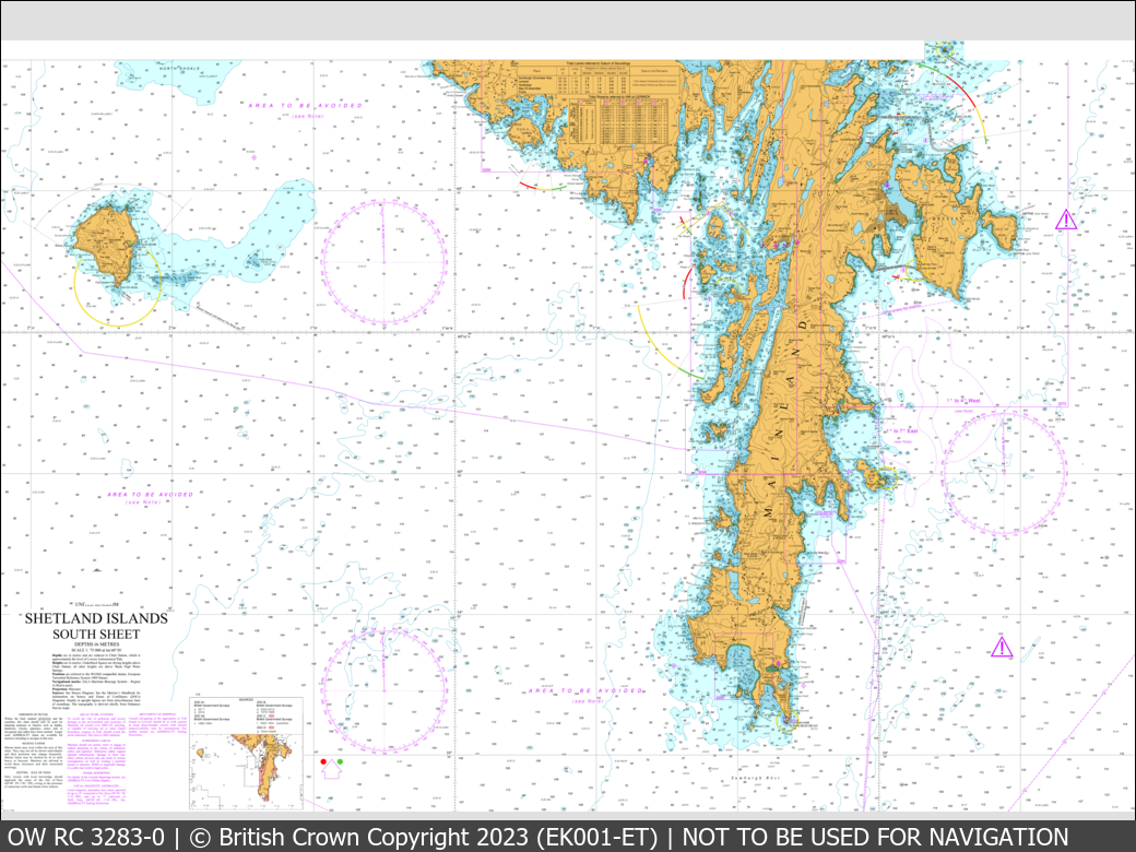 UKHO Raster Chart 3283