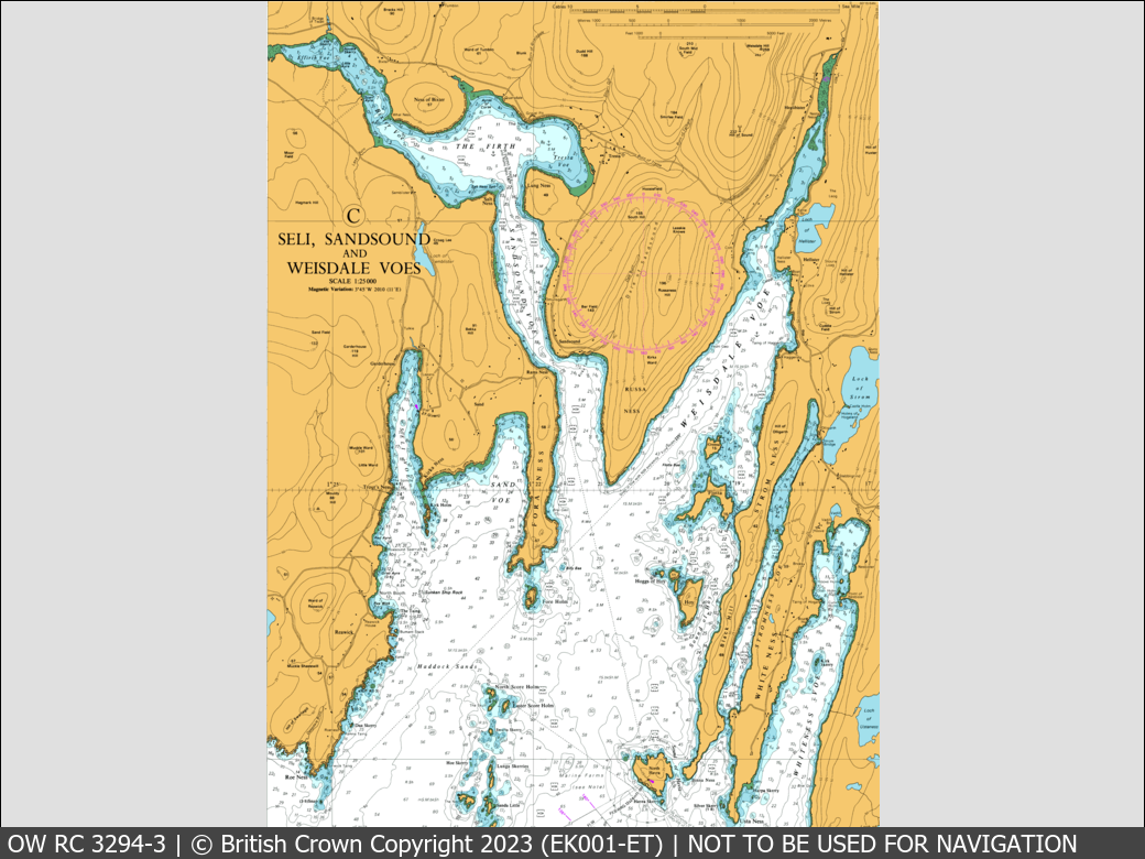 OceanWise Raster Chart 3294 panels