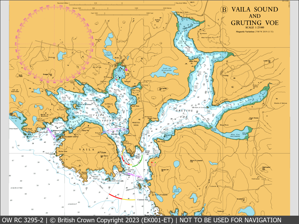 OceanWise Raster Chart 3295 panels