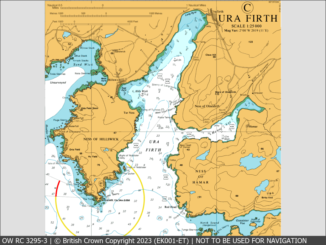 OceanWise Raster Chart 3295 panels