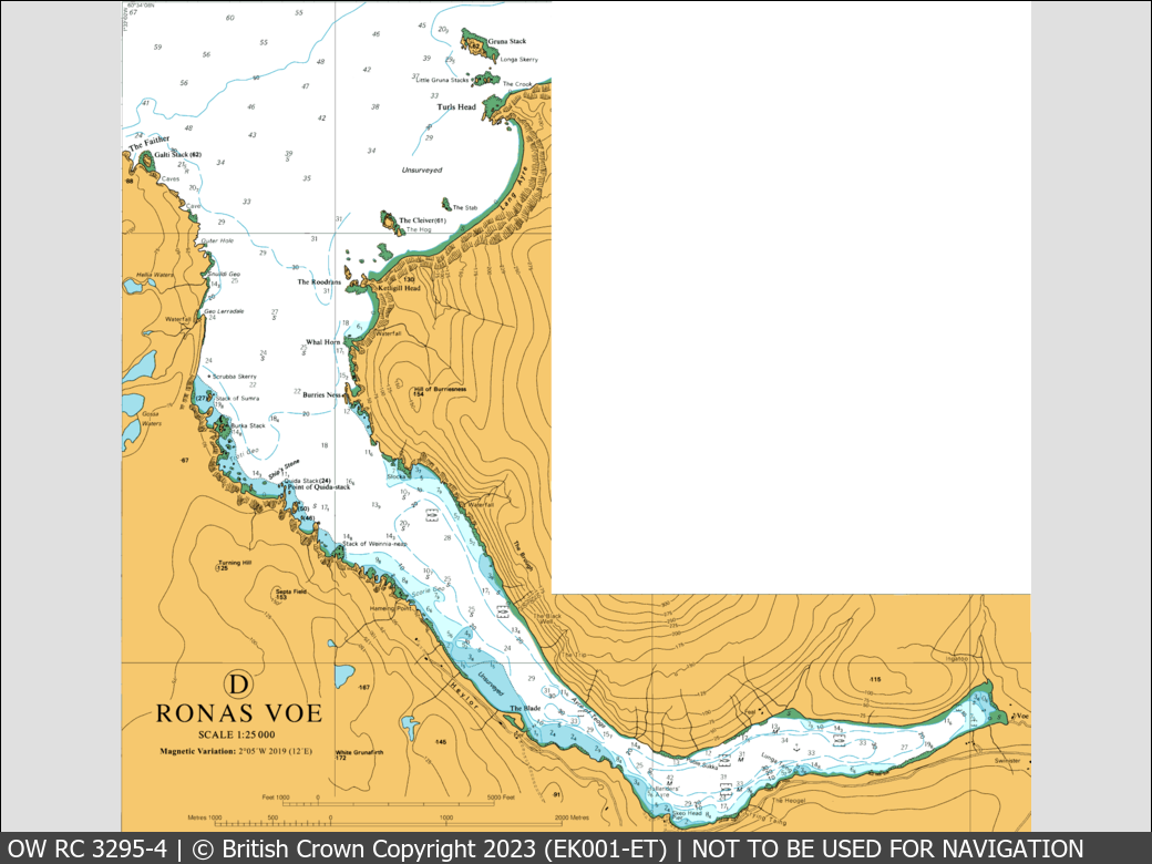 OceanWise Raster Chart 3295 panels