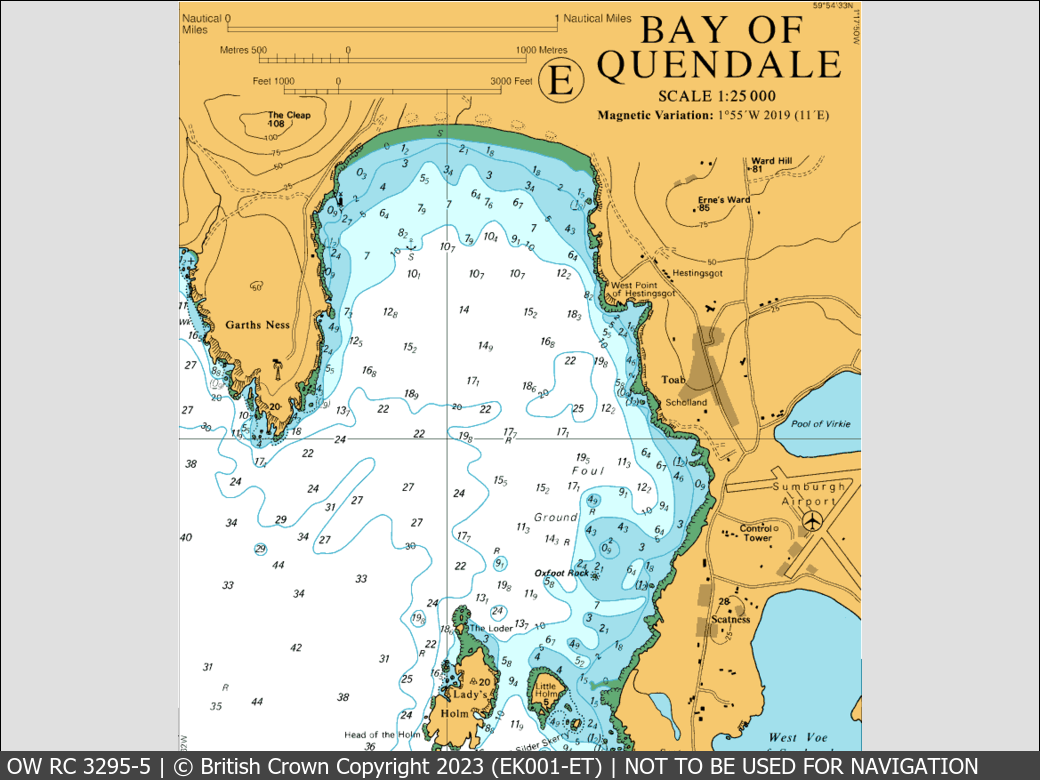 OceanWise Raster Chart 3295 panels