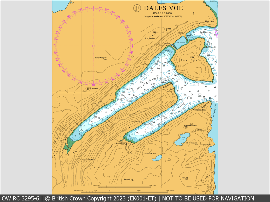 OceanWise Raster Chart 3295 panels