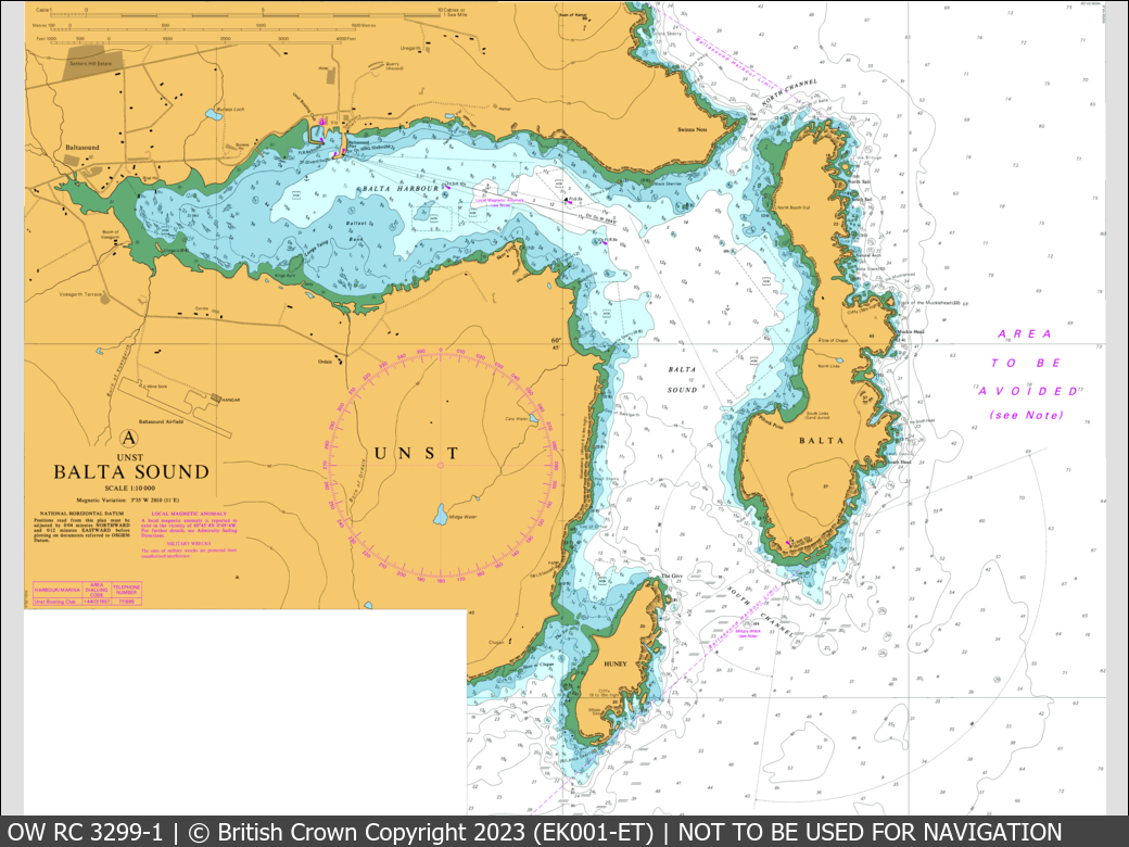 UKHO Raster Chart 3299