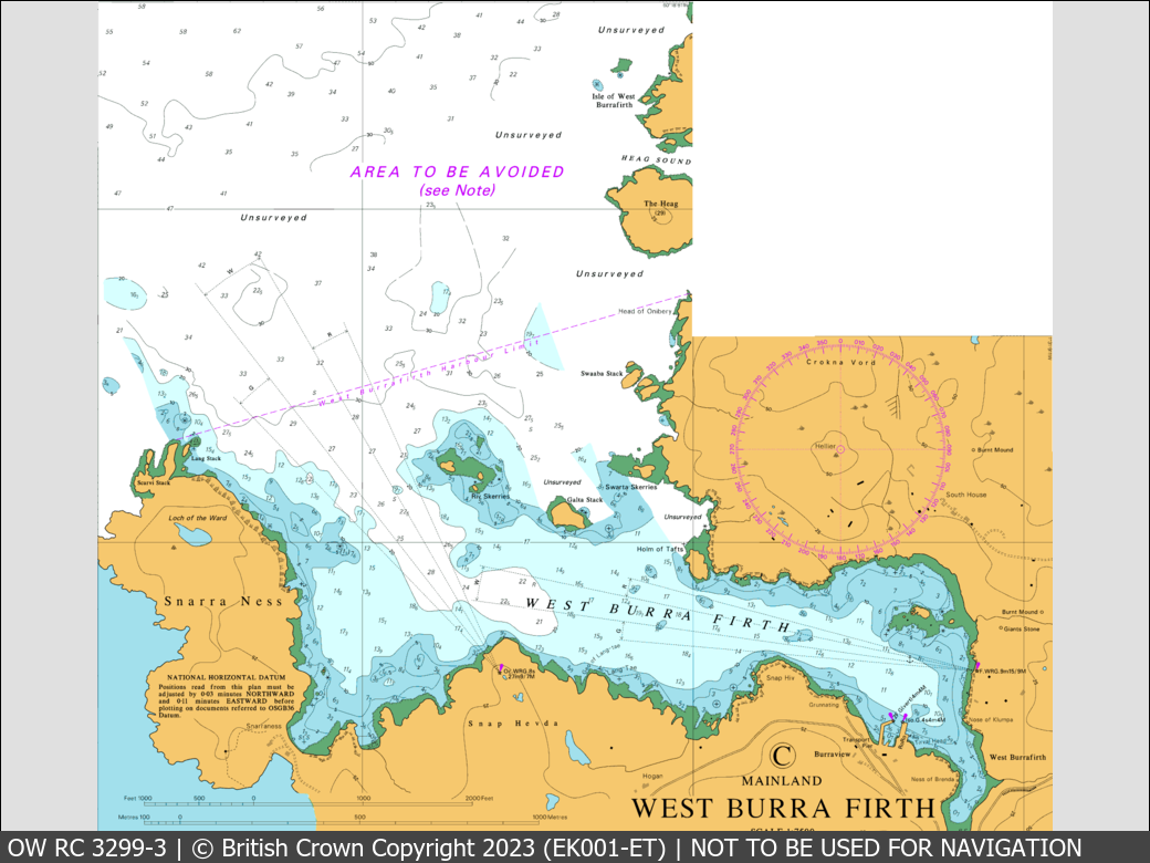 OceanWise Raster Chart 3299 panels