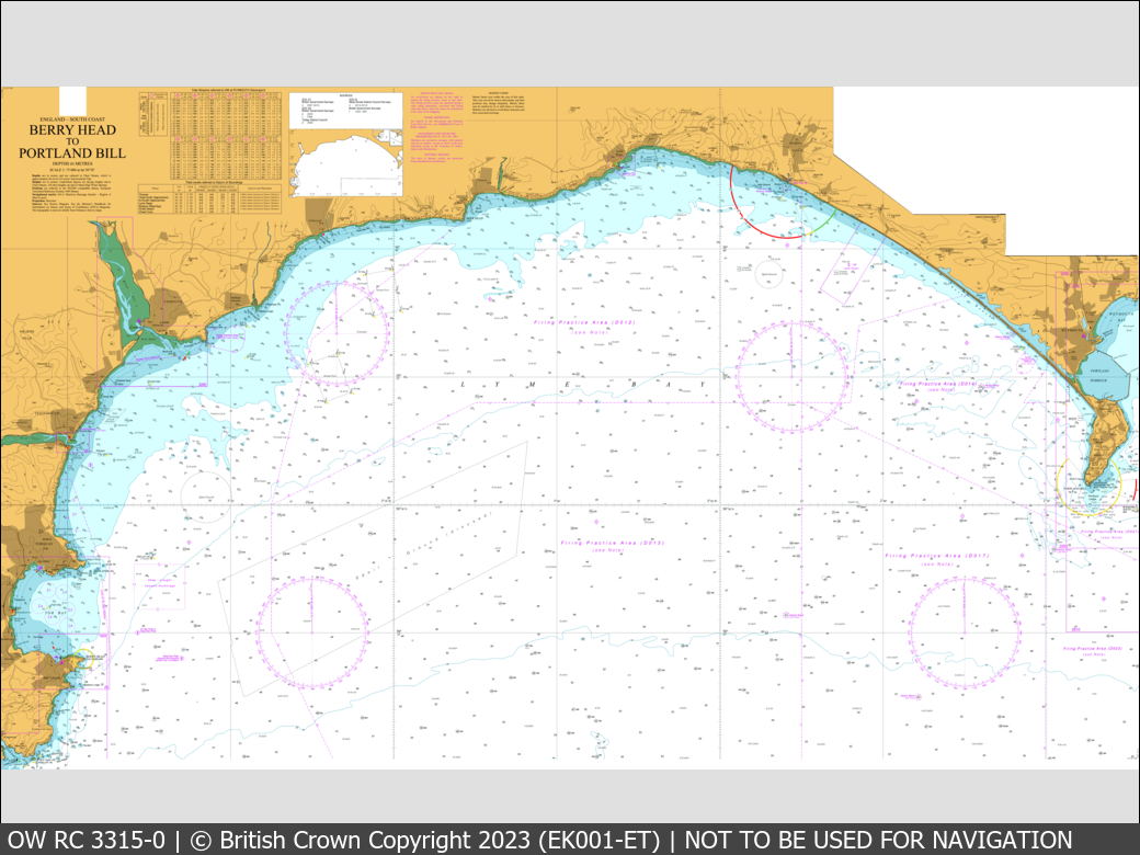 UKHO Raster Chart 3315