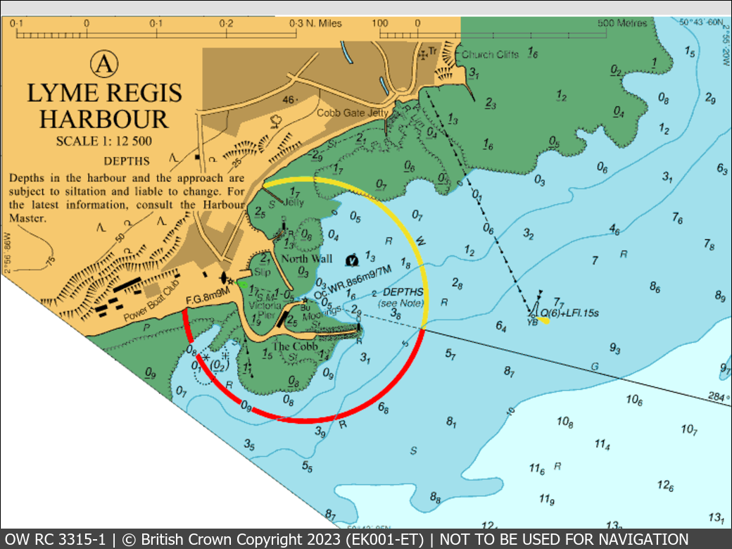 OceanWise Raster Chart 3315 panels