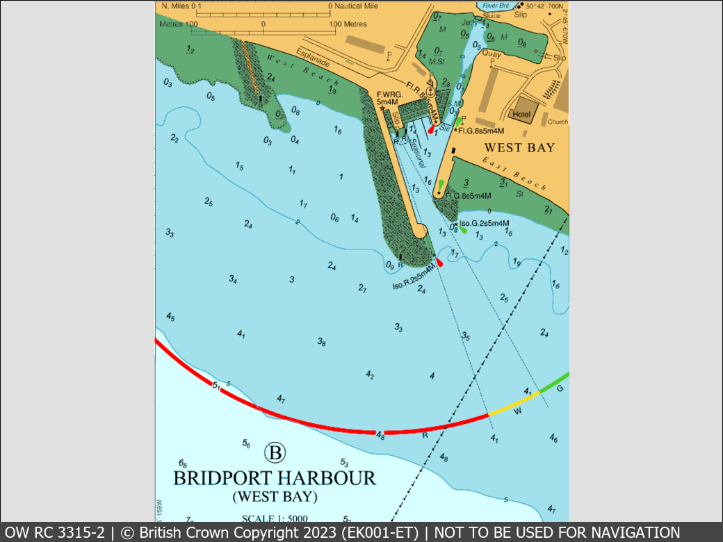 OceanWise Raster Chart 3315 panels