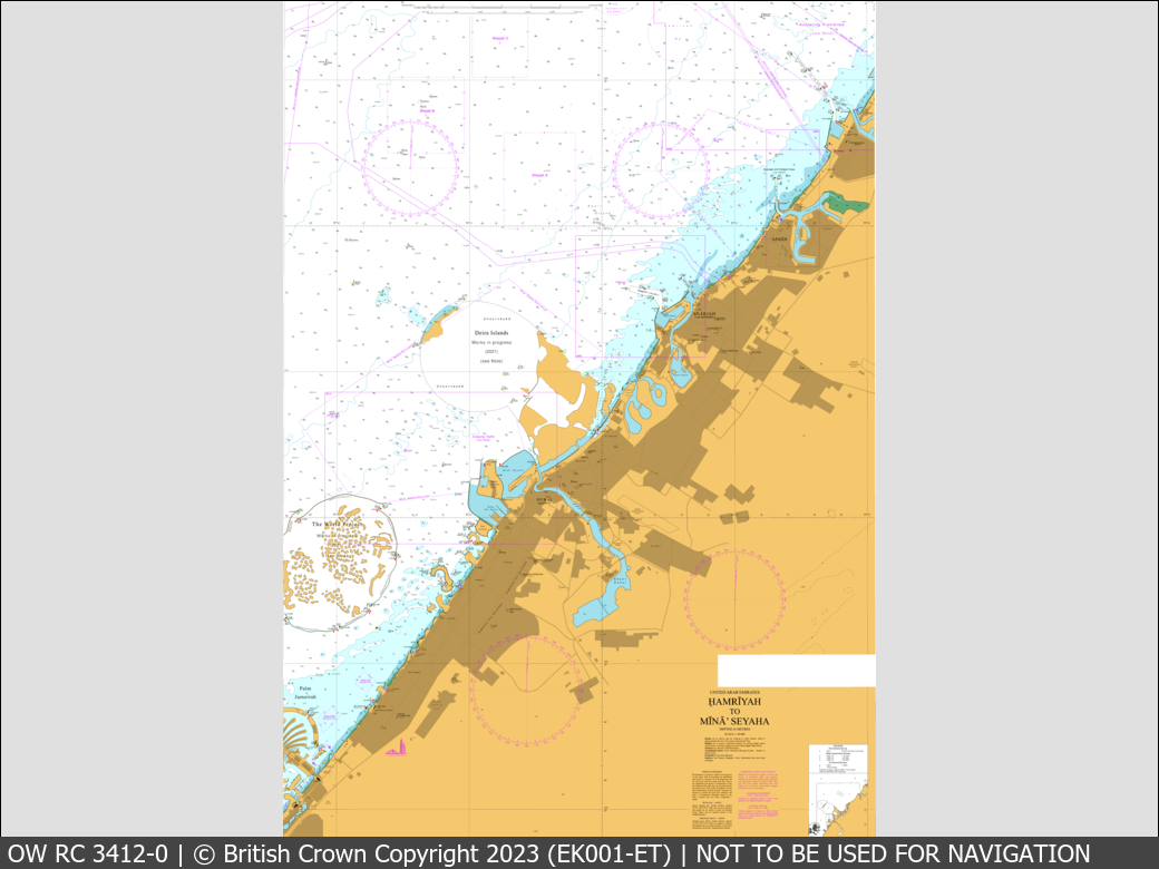 UKHO Raster Chart 3412