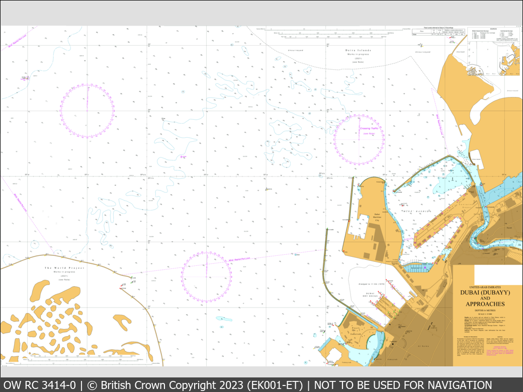 UKHO Raster Chart 3414