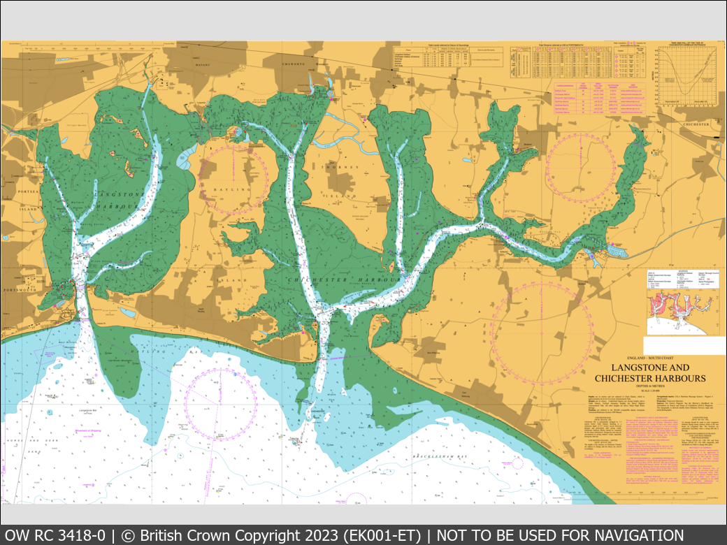 UKHO Raster Chart 3418