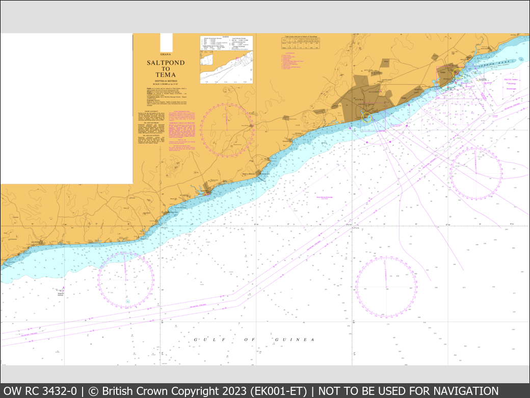 UKHO Raster Chart 3432