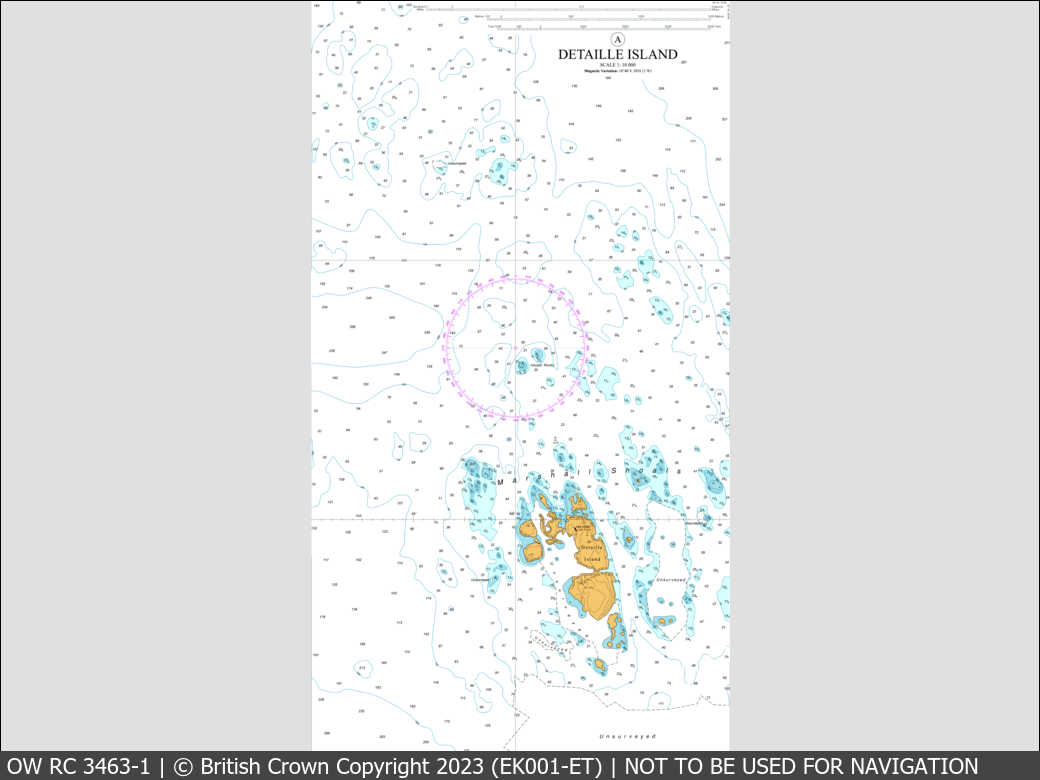 UKHO Raster Chart 3463