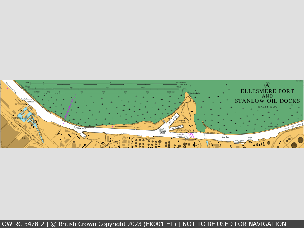 OceanWise Raster Chart 3478 panels