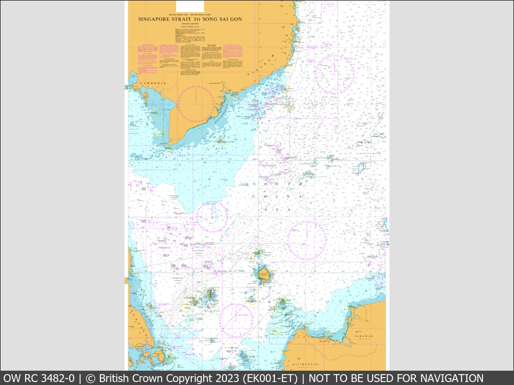 UKHO Raster Chart 3482