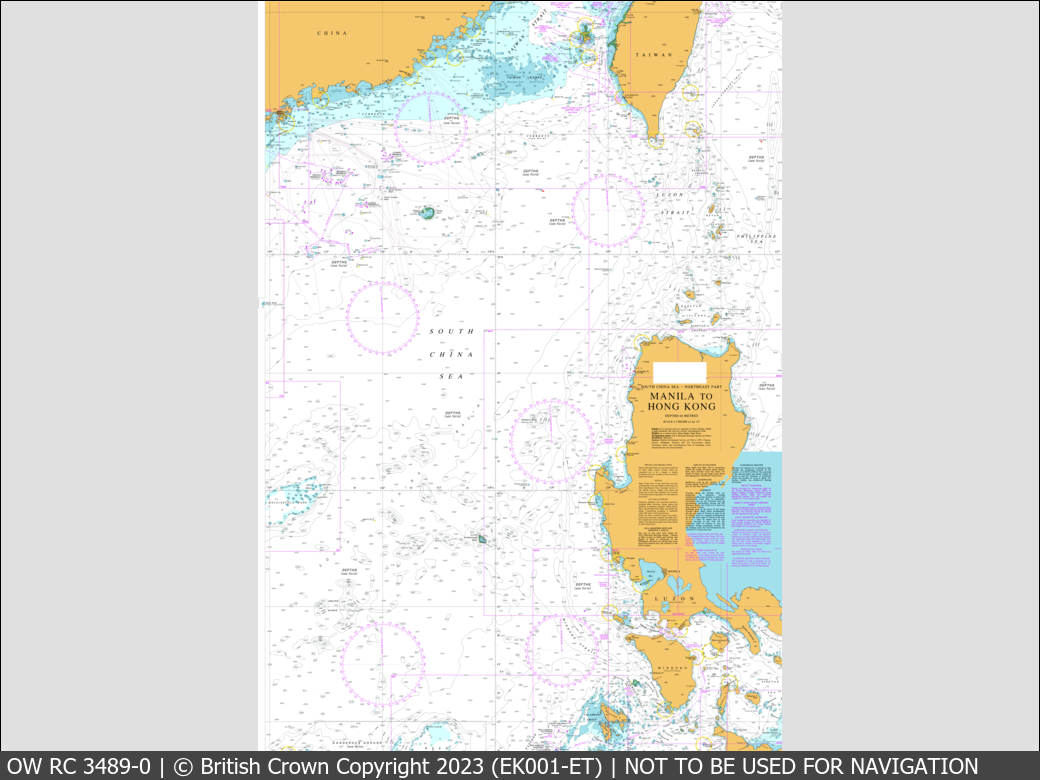 UKHO Raster Chart 3489