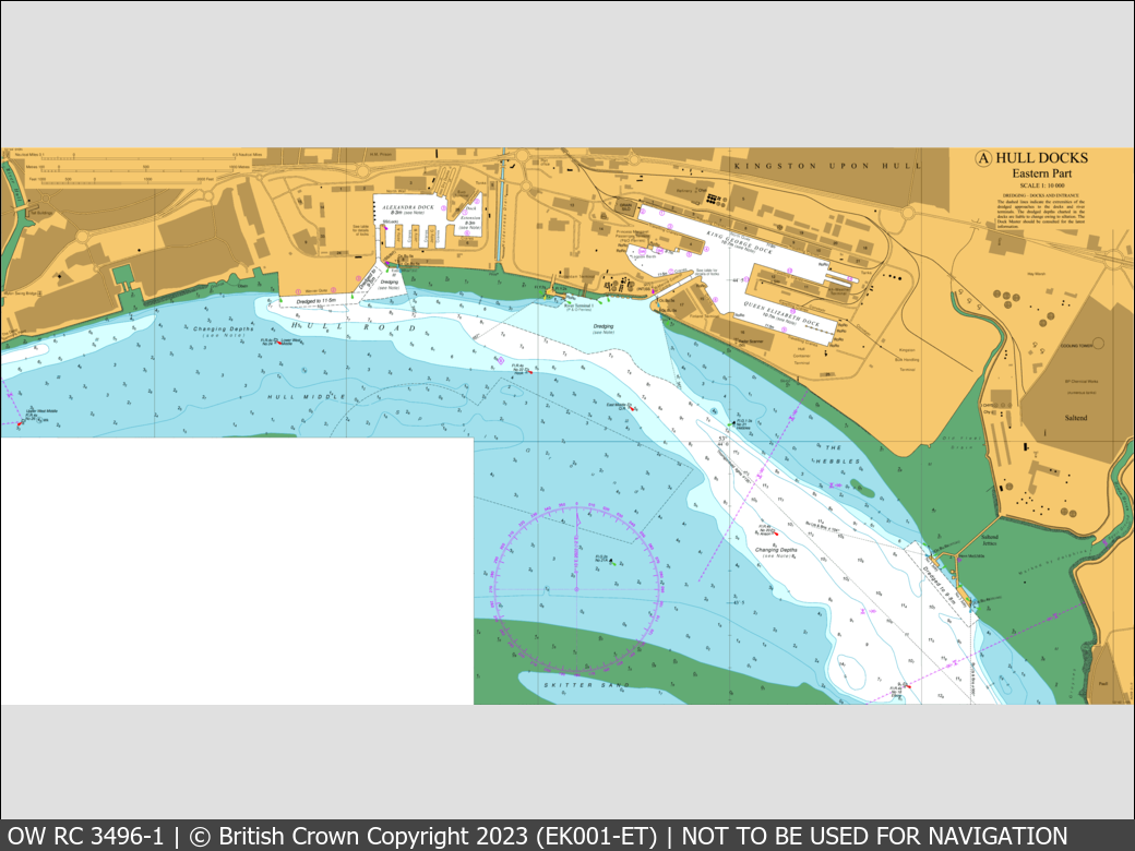 UKHO Raster Chart 3496