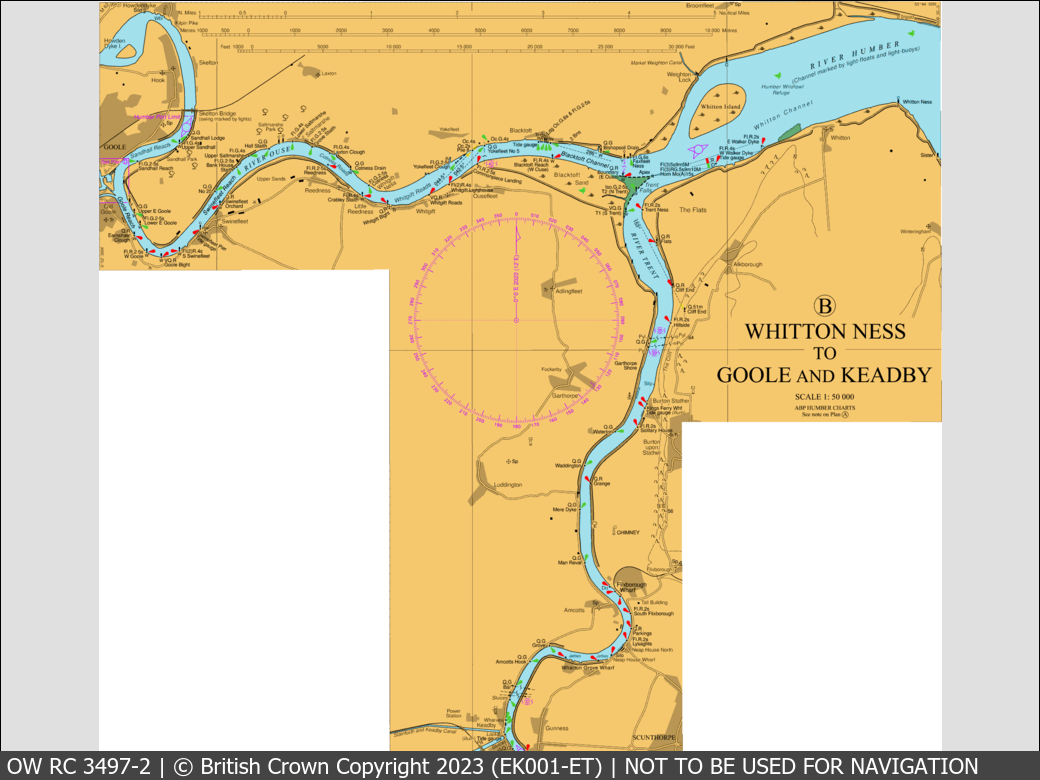 OceanWise Raster Chart 3497 panels