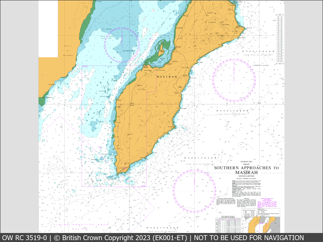 UKHO Raster Chart 3519