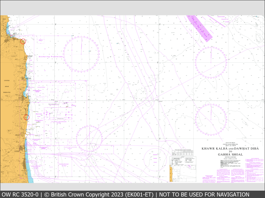 UKHO Raster Chart 3520