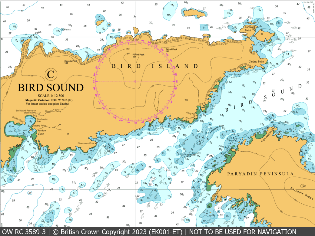 OceanWise Raster Chart 3589 panels