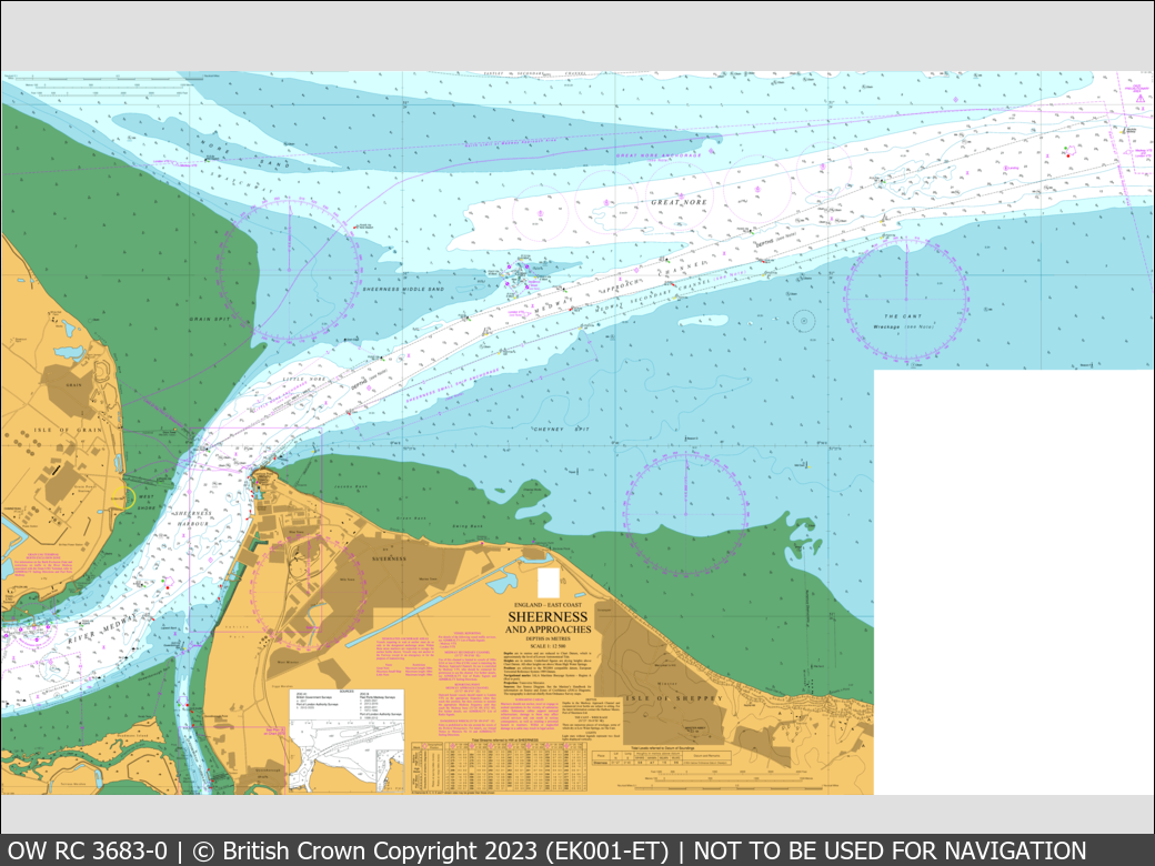 UKHO Raster Chart 3683