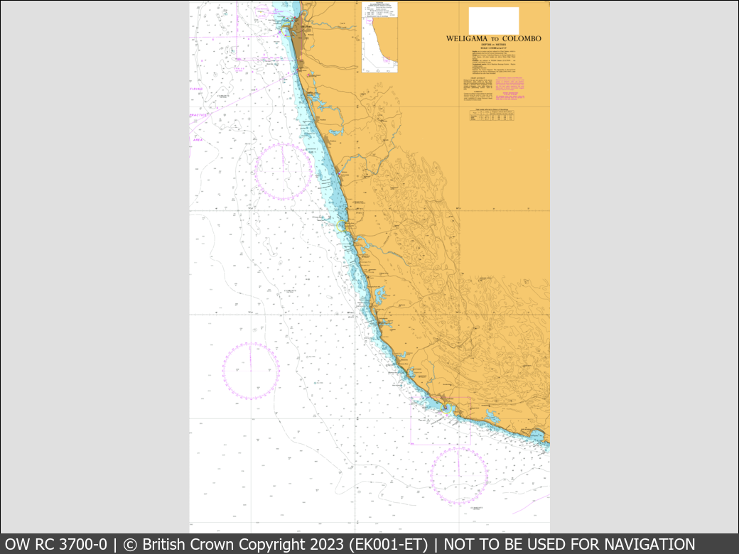 UKHO Raster Chart 3700